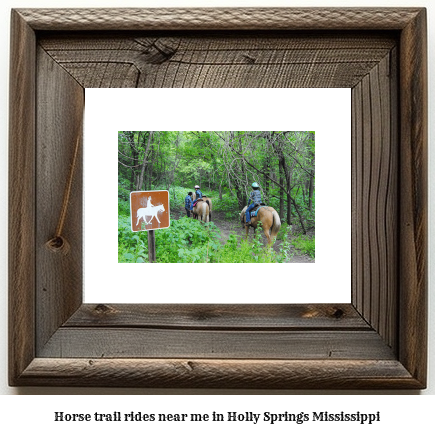 horse trail rides near me in Holly Springs, Mississippi